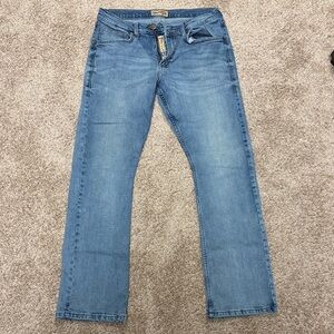 Wrangler Light Blue Straight Leg Jeans